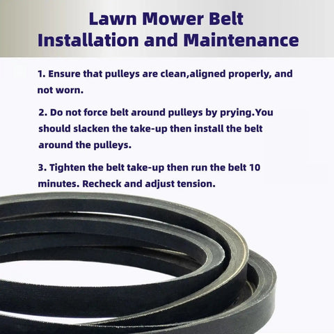 Lawn mower belt installation guide with Traction Drive Belt 120-9470 For 30 Inch TimeMaster Mowers Fits 20199 20200