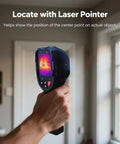 Handheld Thermal Imaging Camera With Super Resolution 240 By 240 And 128 By 128 IR For Crisp Thermal Images For Fast Anomaly Detection displayed in use