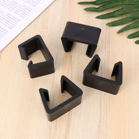 Creative Plastic Sectional Clips For Sofa And Furniture, Easy To Install Fasteners displayed on a wooden surface