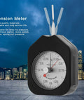 Dial Tension Tester Workhorse Pull Scale Meter For Micro Switches And Electronic Relays With Clear Viewing Cover ABS And Alloy Body Pro Grade Precision Readout For Relay Tip Pressure And Accurate Tension Checks.