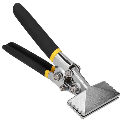 Pro Grade Hand Seamer Pliers for metal bending and HVAC jobs with 80mm straight bender easy clamp tool featuring convenient lock design.