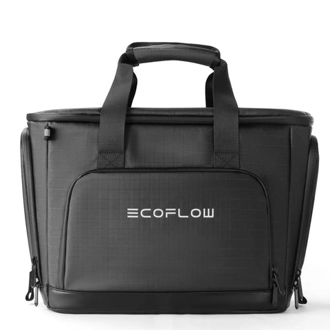 Waterproof bag for Go-To Portable Power Station Delta 3 Classic 1024Wh LiFePO4 Battery with 1800W AC and 100W USB-C.