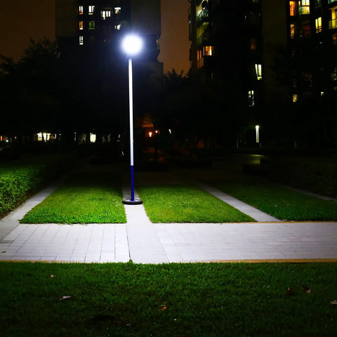 Solar Street Light With Dusk To Dawn Sensor, Motion Sensor, Remote Control, 6000K 336 LED Outdoor Lighting for pathways at night