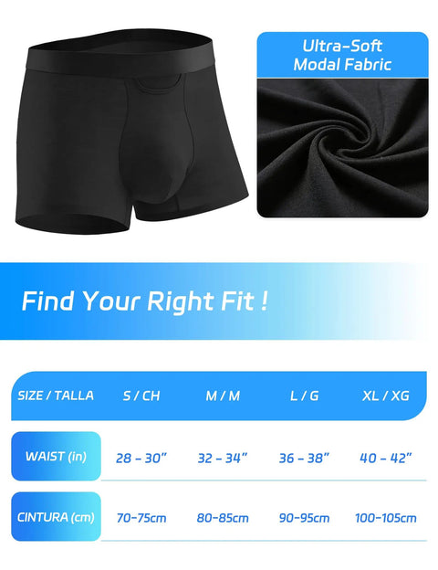 Travel Ready Urine Test Kit With 3.5 Oz Thinner Bottle, Leakproof HDPE Vials, Hi Stretch Leg Strap, Thermometer Stickers, Velour Lining Pouch And Lining Pocket Boxer Brief For Discreet On The Go Testing Medium black modal boxer brief size guide
