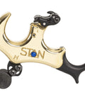 Hinge Archery Release With Micro Adjustable Draw Control And Click Options And Modular Fit For 3 Or 4 Fingers On OnneX Handle