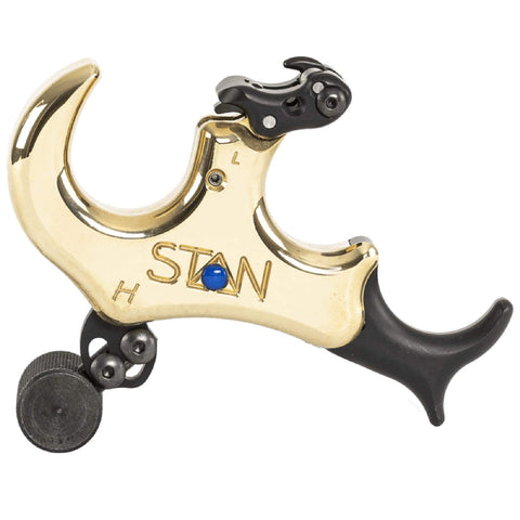 Hinge Archery Release With Micro Adjustable Draw Control And Click Options And Modular Fit For 3 Or 4 Fingers On OnneX Handle