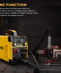 65 Amp Non HF Plasma Cutter With Blowback Pilot Arc CNC Ready Dual Voltage 110 And 220V in workshop setting