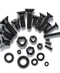 1310 Piece Metric Hex Socket Flat Head Screw Bolt Assortment Kit With Washers And Nuts M2 M3 M4 M5 M6 heavy-duty alloy steel fasteners including various screws and nuts.