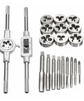 Professional Alloy Steel Tap Die Set In M3 To M12 Metric Sizes For Heavy Machining Jobs Build Strong Threads By Hand Or Machine With Tough Tools That Get The Job Done Smooth And Fast. alloy steel metric taps and dies set, M3 to M12, hand tool kit