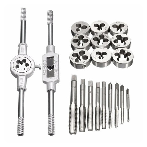 Professional Alloy Steel Tap Die Set In M3 To M12 Metric Sizes For Heavy Machining Jobs Build Strong Threads By Hand Or Machine With Tough Tools That Get The Job Done Smooth And Fast. alloy steel metric taps and dies set, M3 to M12, hand tool kit
