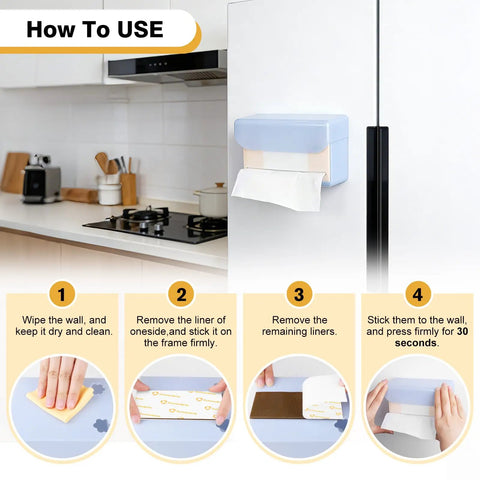 How to use brown 2 X 5 inch heavy duty hook and loop strips with sticky back adhesive mounting tape for furniture cabinets.