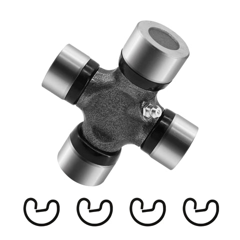 5-460X U Joint Kit For 1310 To 1350 Series Universal Joints, Heavy Duty Replacement Set, Direct Fit OSR Bearing Caps And Hubs, Plug And Play