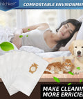Six Pack Universal Cloth Vacuum Bags For Kirby All Generations And Sentria Models Fits 205811 204814 204811 displayed on table