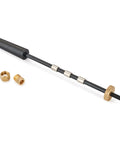 Pen Turning Mandrel With Morse Taper Mount, Pro Grade Centering, No Fuss Length Adjust, Knurled Nut Tightening for lathes