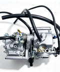 Carburetor For V Star 1100 XVS1100 Silverado Classic Custom 1999 2009 Replacement Part with black hoses