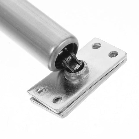 Chromium Door Closer With Durable Spring For High-Traffic Residential Doors And Hotel Installations, No-Brainer Auto Close, Quiet Operation