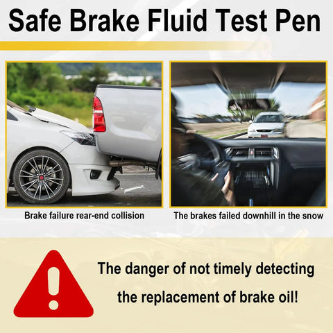 Brake Fluid Moisture Tester For Your Ride, Pro Grade Yet Pocket Sized, frosted plastic shell and nylon inner build, used for brake checks