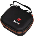 Mchoi Hard Carrying Case Fits for PREXISO 2-in-1 Laser Tape Measure,Digital Distance Meter, EVA Portable Storage Case Shockproof, Case Only, black with orange zipper.
