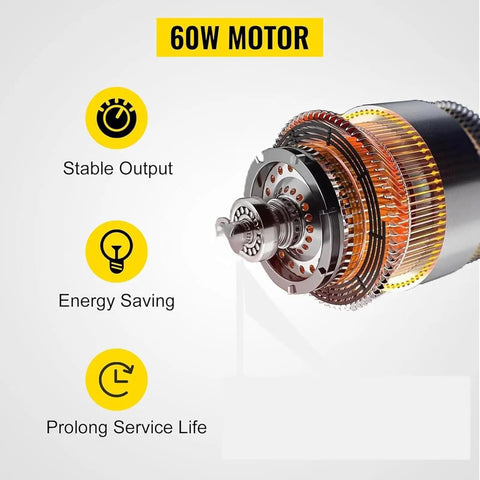 60W motor with stable output for Built Different Desktop Conveyor Belt With Quick Speed Dial And Hella Smooth Anti Static Design.