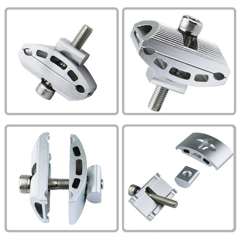 Aluminum Alloy Bike Seat Clamp Universal Post Clamp Replacement For Mountain And Road Bikes Built Tough Durable Rust Resistant