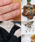 All In One Jewelry Repair Kit With 1520 Silver Jump Rings And 3 Pcs Pliers For Earrings Necklaces Rings And Bracelets Plus Tweezers And Jump Ring Opener