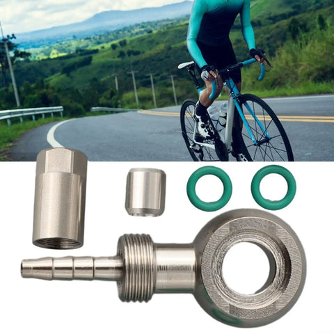 Banjo Fitting Insert for Bike Hydraulic Hose Olive Connector Compatible With MT4 MT6 MT8 MT5 MT7 Disc Brake Hose Systems