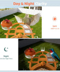Dope Bird Feeder With Camera Outdoor Birdhouse AI Identifies 11000 Species 3K HD Quality And Arrival Alerts Solar Powered