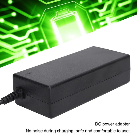 42V 2A Charger Adapter With 5.5mm Female Output For 36V Lithium Batteries And Electric Scooters And Bikes Quiet DC Power Supply Smooth Start And Durable Protective Design For Safe Charging Of Electric Devices