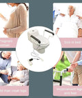 Electric Toilet Seat Booster Lifter For Seniors Adjustable 0 To 45 Degree Rise with lift assist and bidet features.