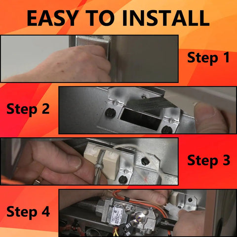 Installation steps for Furnace Igniter Replacement 62-22868-93 Hot Surface Igniter For Gas Furnaces.