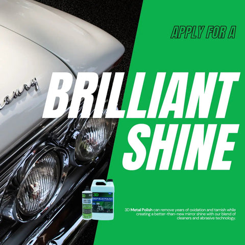 Car chrome detail with Heavy Duty Metal Polish That Wipes Out Oxidation Tarnish And Stains For Aluminum Chrome Brass Copper And Silver