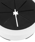 Six Piece Desk Cable Hole Cover Grommet Kit For Office Desks With Easy Threading Cord Organizer Round Cable Grommets For Clean Cable Management Desk Cable Hole Covers 6 Pack Neat Workstation black round plastic