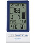 All-In-One Wireless Rain Gauge Weather Station With Indoor Outdoor Temperature And Humidity, Rainfall Tracking and History Readings display