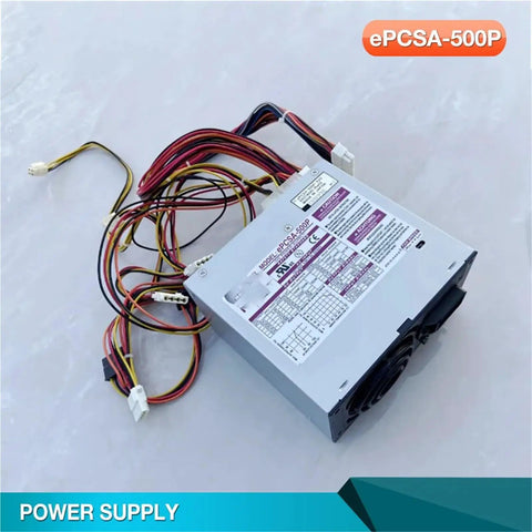 Rock Solid Heavy Duty Industrial Control And Computer Power Supply For Medical Equipment Built Like A Tank EpcsA 500P Model with multiple wires.