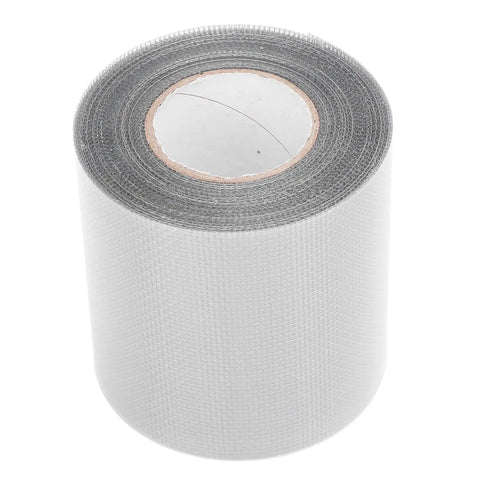 Roll of Transparent Window Screen Repair Tape Self Adhesive Mesh Patch for Windows Doors and Tents Durable Quick Fix for Torn Screens.
