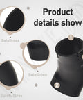Miter Saw Vacuum Adapter 1 7/8 Inch For Dust Collection On Chop Saws And Shop Vac Attachments Elbow Connector For Construction Saws Fits Standard 1 7/8 Inch Vacuums Pro Grade DIY Friendly, showing product details and features.