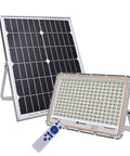 JUDYSSY Spot Lighting Solar Flood Lights Outdoor Remote Control Led Solar Powe, 300W, with solar panel and remote control.