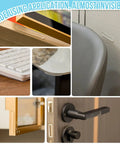 Clear Stick-On Cabinet Door Bumpers Pack Of 40 For Quiet Closings And Wall Protection on various surfaces