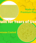 20 Pack Waxed Coated Beehive Foundation Sheets For Beekeeping Five And Five Eighths Inch Plastic Honeycomb Frames Green Medium Super Hive Foundation With Durable Warp Resistant Core And Dope Value Replacement Sheets For Uninterrupted Honey Production