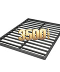 Straight Up Heavy Duty Queen Bunkie Board with 3500 lbs capacity, 2 inch steel frame for sturdy mattress support.