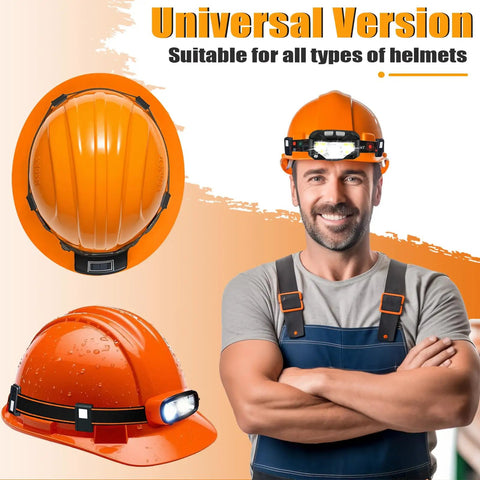 Hard Hat Headlamp Clips 8 Pack Ultra Lightweight Durable Light Holders For Hard Hats Quick Attach Helmet Accessories
