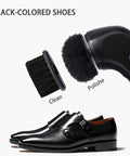 Advanced Electric Shoe Cleaner And High Torque Polisher Brush Featuring Portable Usb Recharge For Detailed Sneaker And Leather Grooming Routine That Keeps Your Favorite Sneaks Looking Crisp And Fly All Season Long with black boots and brush attachments.