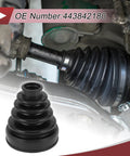 CV Joint Boot Kit Fits Toyota Camry 2007 To 2011 And Highlander 2001 To 2009 Inner Constant Velocity Boot With Clamps Black Rubber Replacement Auto Part Includes 1 Boot 2 Clamps 2 C Type Buckles DIY Friendly Easy Install on axle
