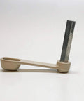 Sliding Patio Door Latch Lever For Milgard Almond Thumb Turn Replacement, C1275 P Compatible, Almond Aluminum Finish