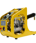 Yellow CO2 MAG Welding Machine With Automatic Wire Feeder, steel double drive MIG welder for heavy duty fabrication and repair