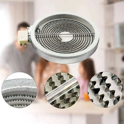 Surface Burner Element Replacement For 6 Inch Electric Range Cooktop Radiant Heating Element 1200W Replaces 316010205