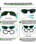 Heavy Duty Laser Protective Glasses Delivering Kickass Eye Safety For Salon Professionals. Instructional guide for lens removal.