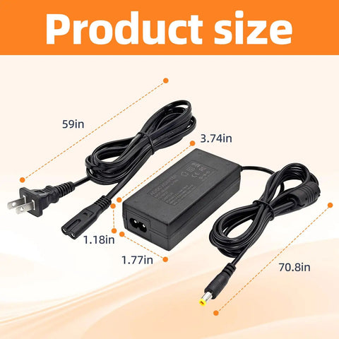9V Power Adapter For Command Mesh Kit And Electronic Drum Modules Replacement Power Supply Charger 120 To 240 VAC 60 Hz Output 9V 1500mA