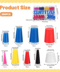 250 Piece Silicone Rubber Stoppers Kit In 9 Sizes From Small Plugs To Large Ones Perfect For Powder Coating And Painting Holes Plus Heat Resistant Up To 600 Degrees F Keeps Your Work Clean And Organized With Easy Access Storage Box showing assorted stopper sizes