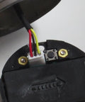 Interior view of Electronic Door Knob With Front Keypad, Spring Latch Lock, DIY Install, Left or Right Handed, showing wiring detail